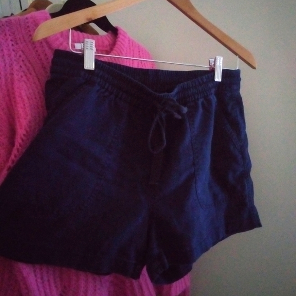 Point Sur 100% LINEN Shorts